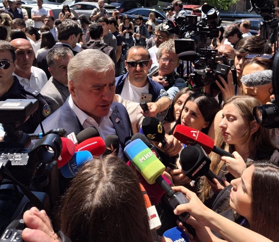 Самвел Карапетян объявил о запуске процесса создания поствыборной оппозиционной коалиции
