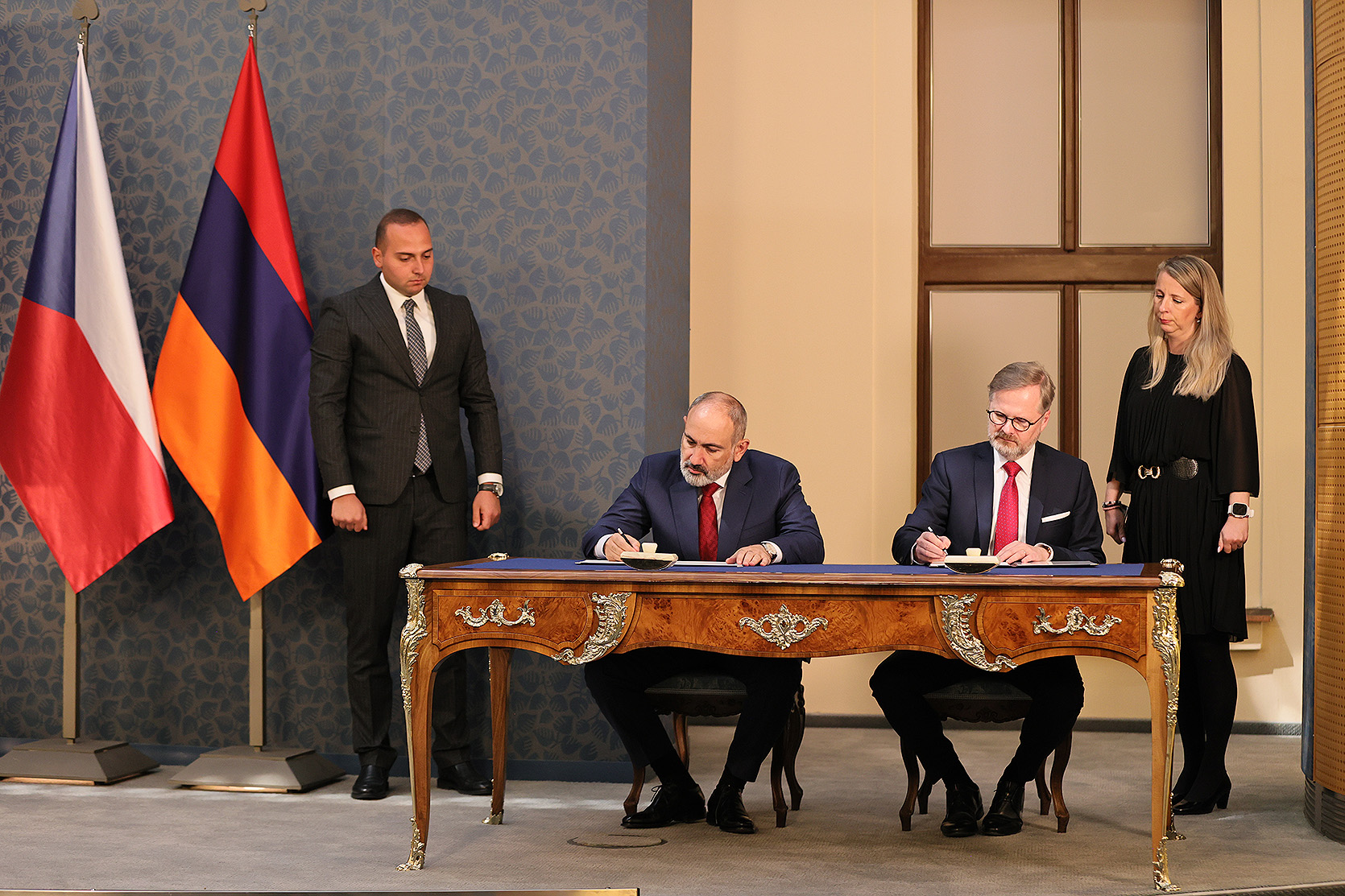 Отношения с Азербайджаном, визовый режим: Пашинян и Фиала подписали совместное заявление