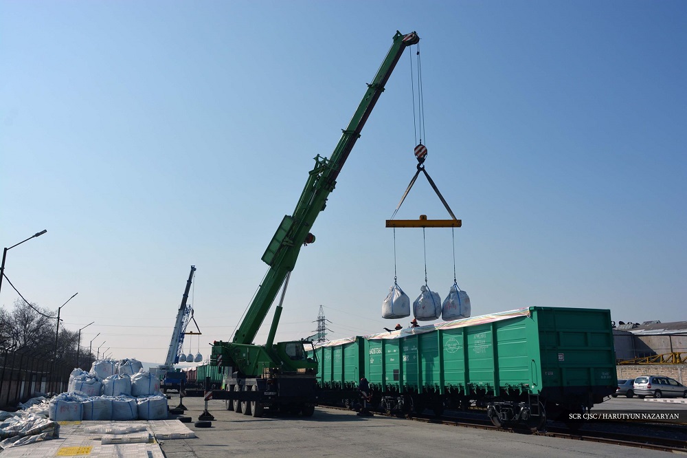ՀԿԵ-ն շարունակում է ապահովել երկաթուղային բեռնափոխադրումների իրականացումը