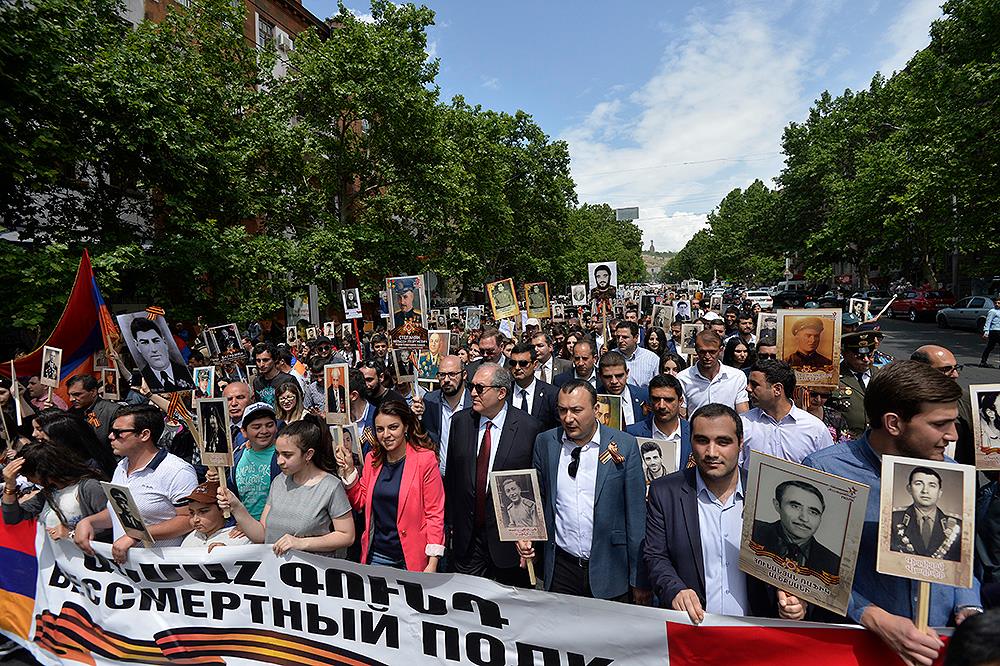 В 9 городах Армении 9-го мая состоится шествие 