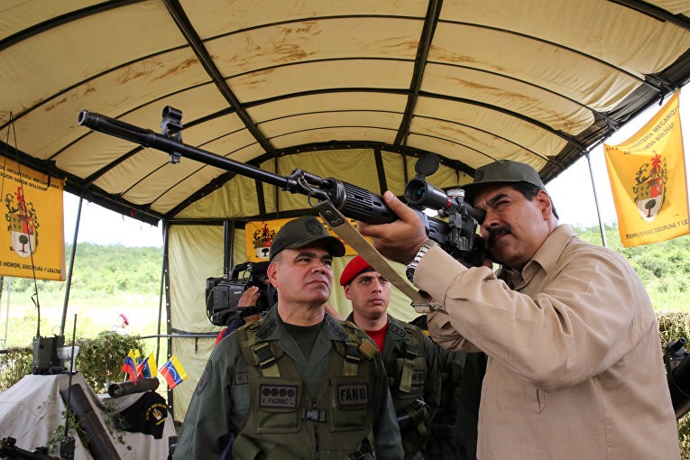 Мадуро открыл крупнейшие военные учения в истории Венесуэлы