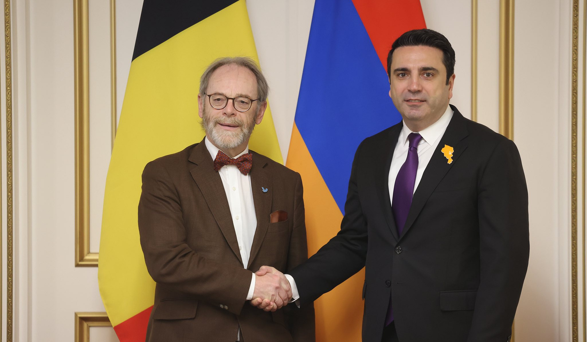 ՀՀ և Բելգիայի խորհրդարանների խոսնակները քննարկել են տարածաշրջանային անվտանգության հարցեր