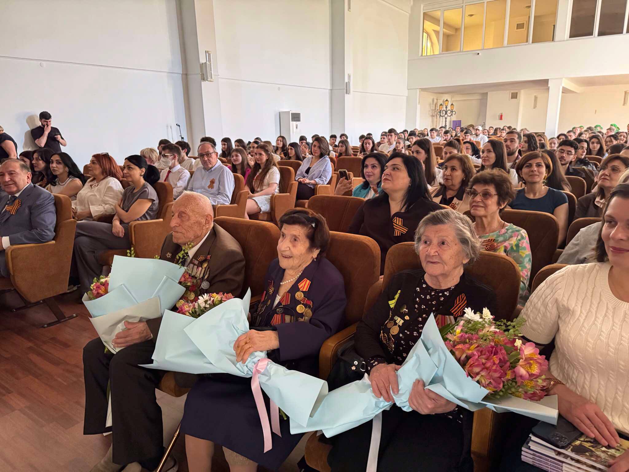 В ереванском филиале МГУ прошло мероприятие, посвященное 80-летию Победы