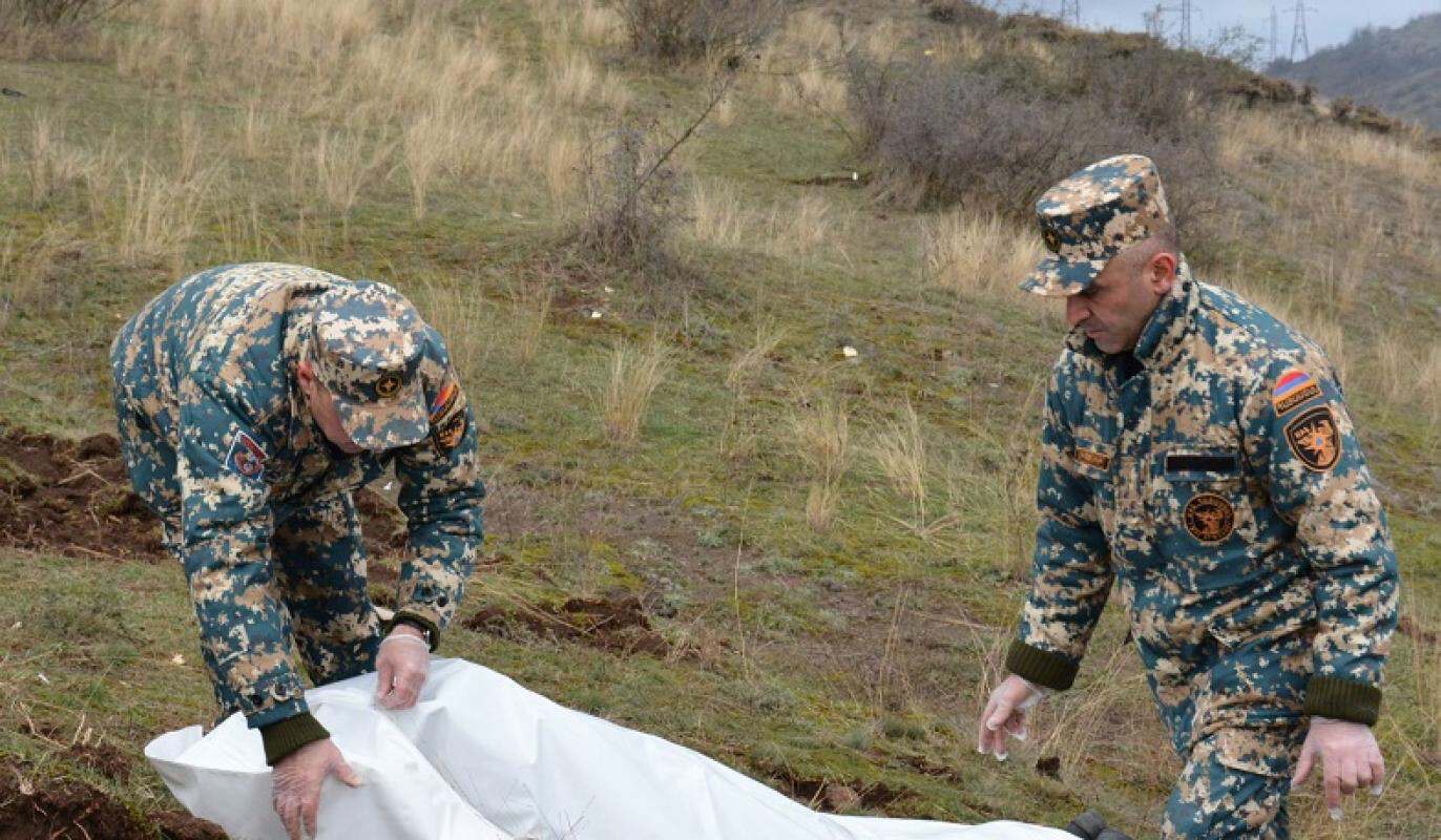 В Гадрутском районе обнаружены останки еще 3-х армянских военнослужащих 