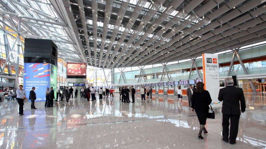 Пассажиропоток в аэропортах Армении за первое полугодие вырос на 28%