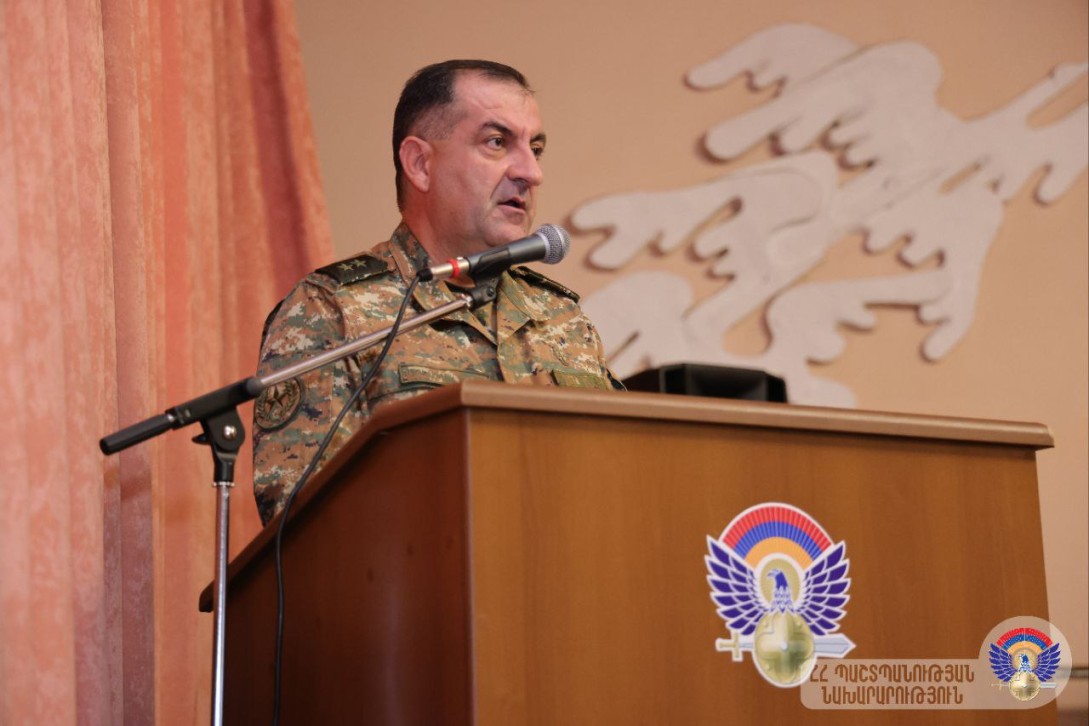 Эдвард Асрян подчеркнул важность учебных сборов для резервистов