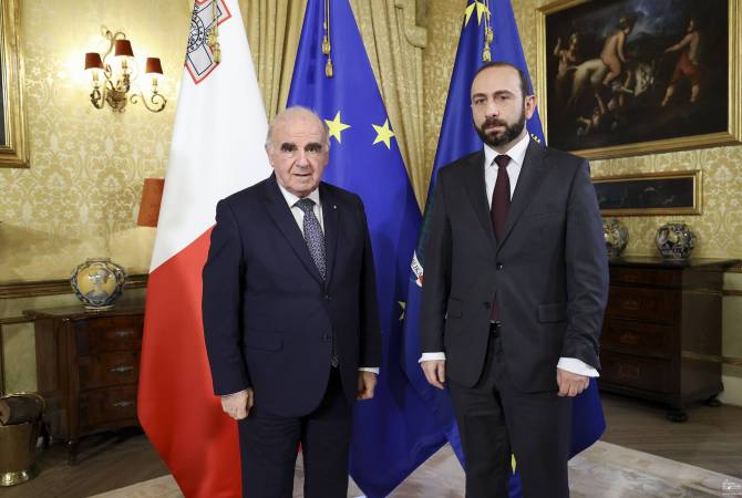 Мирзоян поговорил с президентом Мальты о важности открытия Лачинского коридора