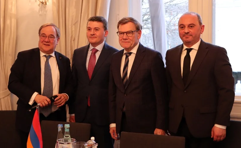 В Германии обсудили мирный процесс на Южном Кавказе