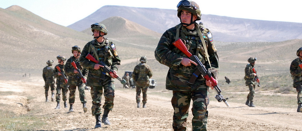 Азербайджанские и грузинские военные в Грузии проходят курс НАТО по логистике