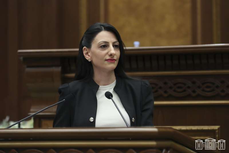 Омбудсмен Анаит Манасян осудила применение полицейским насилия против журналистки