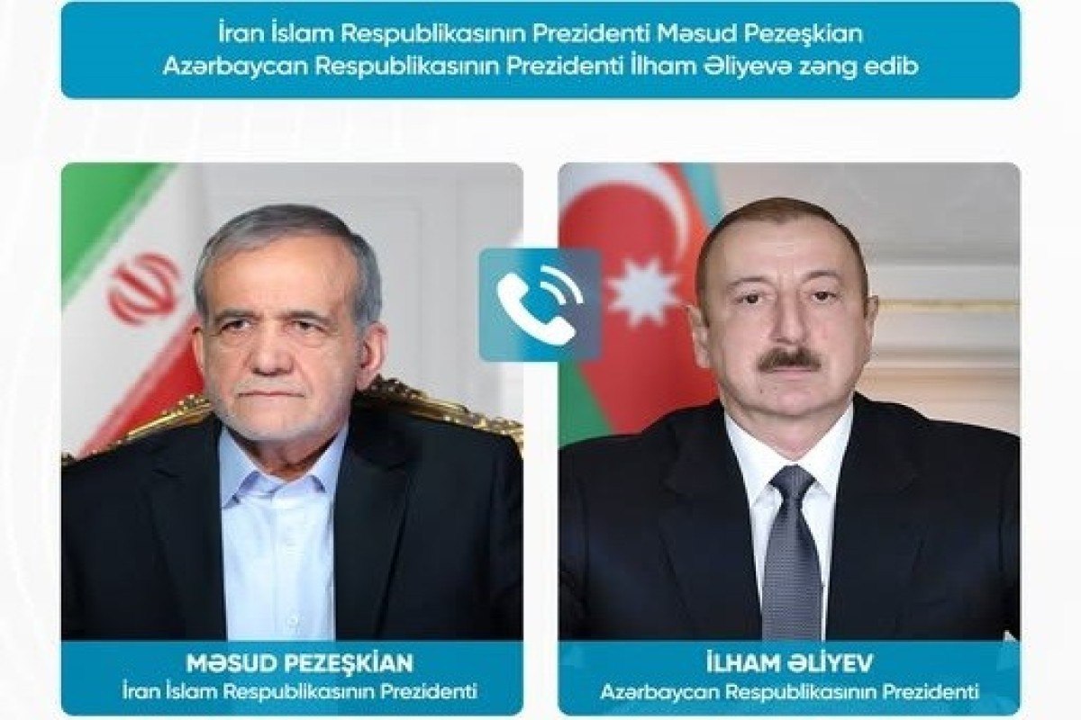  Масуд Пезешкиан позвонил Ильхаму Алиеву 