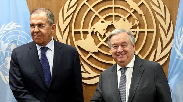 Лавров обвинил генсека ООН в том, что он не занимает нейтральной позиции по Украине
