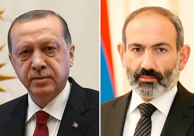 Никол Пашинян провел телефонный разговор с президентом Турции