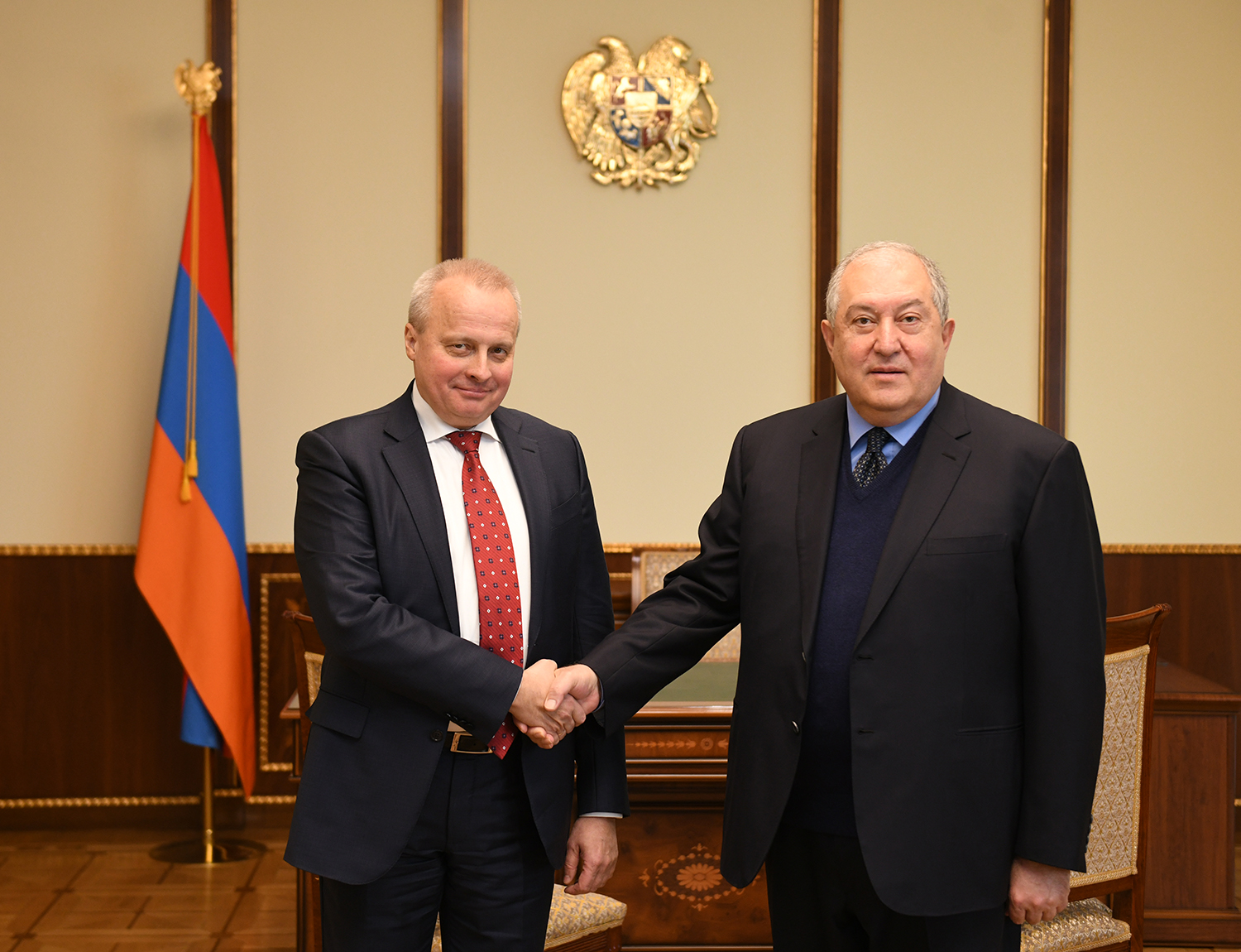 Армен Саркисян и Сергей Копыркин обсудили вопросы армяно-российского сотрудничества