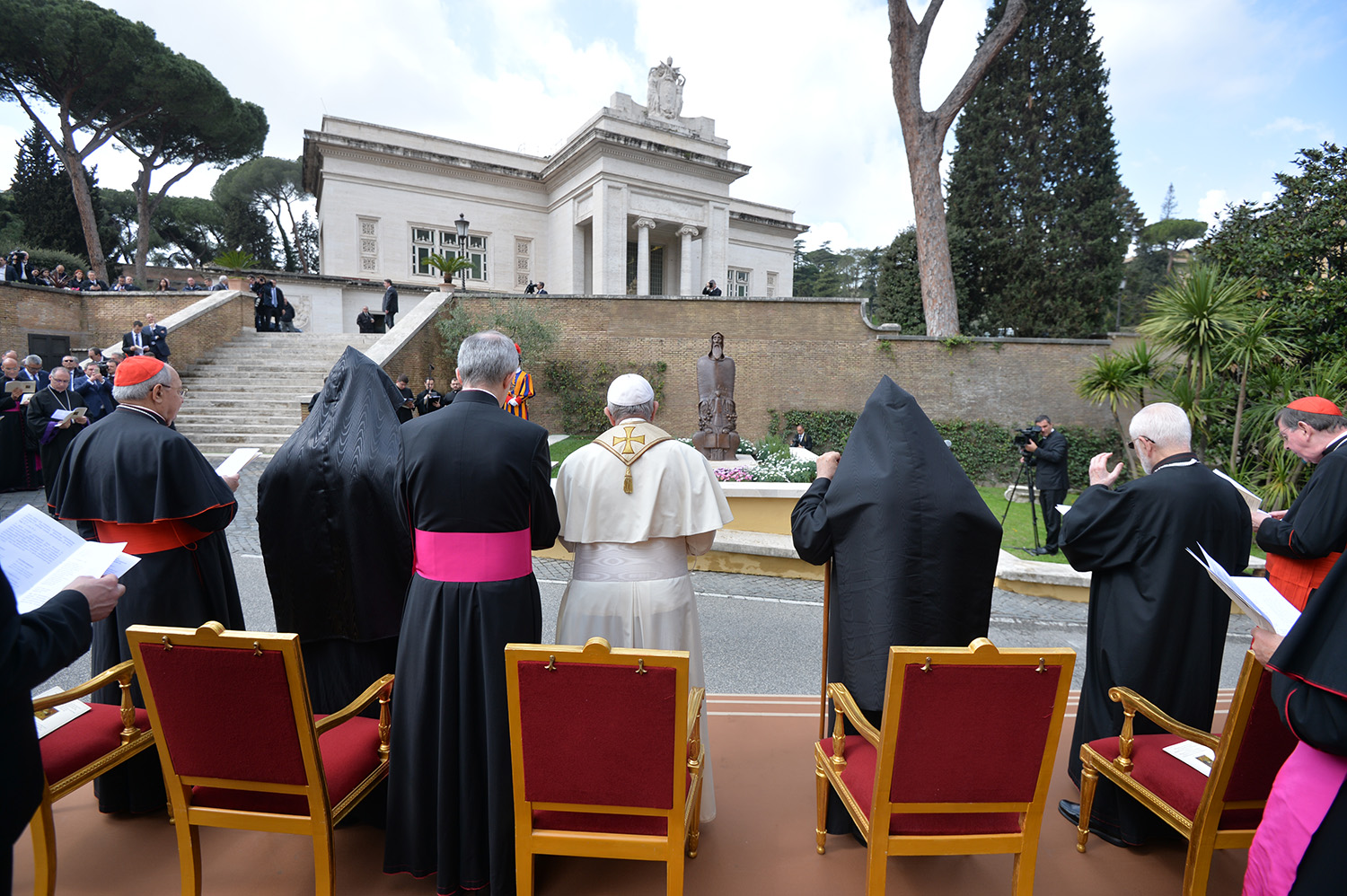 В Ватикане торжественно открыта статуя Святого Григора Нарекаци