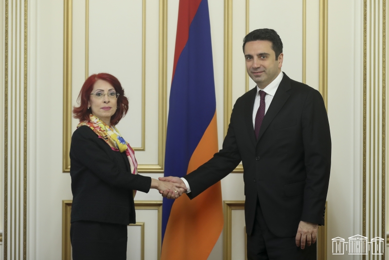 Ален Симонян: Рад, что Сирию в РА представляет дипломат армянского происхождения