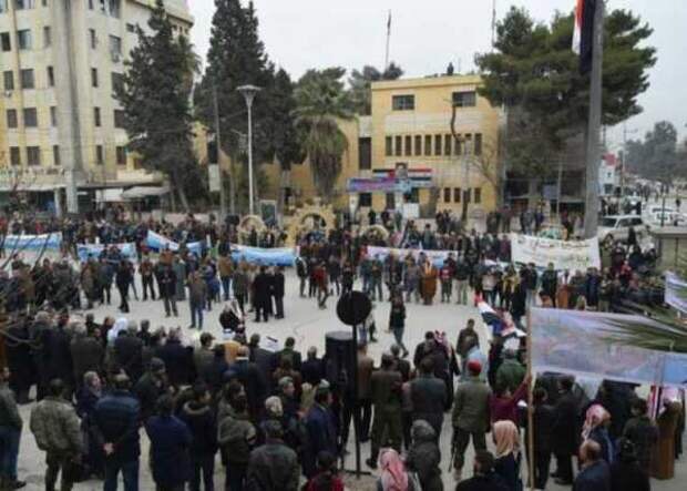 Курды с помощью оружия разогнали акцию протеста сторонников Асада в Хасаке 