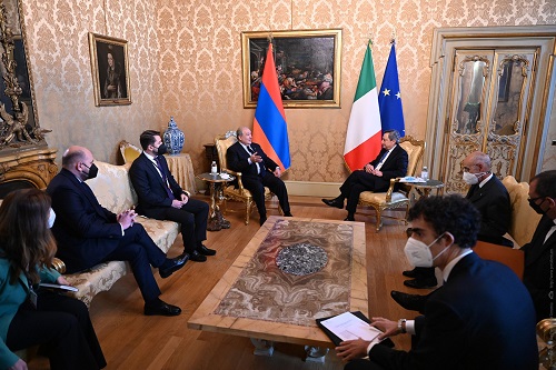 Председатель ЦБ Армении и Марио Драги отметили важность углубления сотрудничества