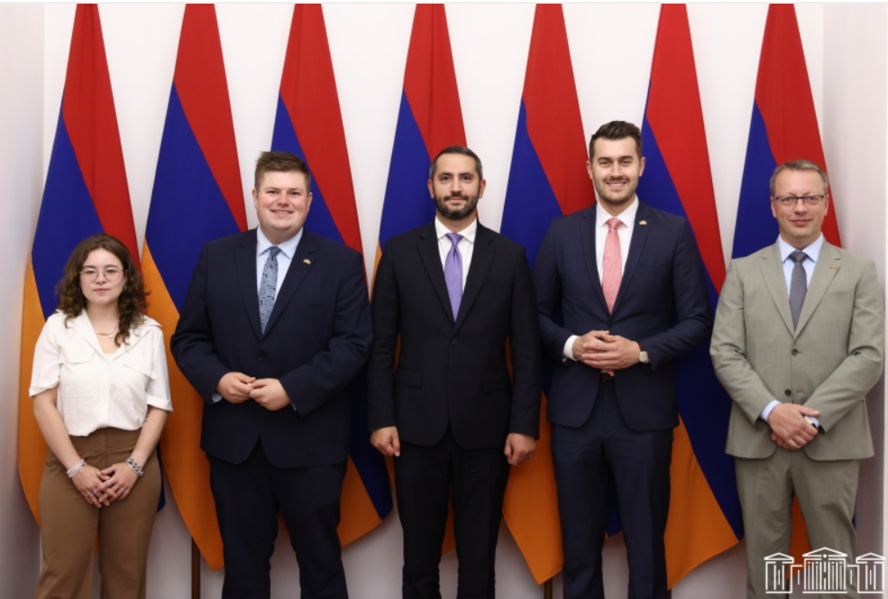 Ռուբինյանն ընդունել է ԳԴՀ Բունդեսթագի անդամ Յոհաննես Ֆոլքմանի գլխավորած պատվիրակությանը