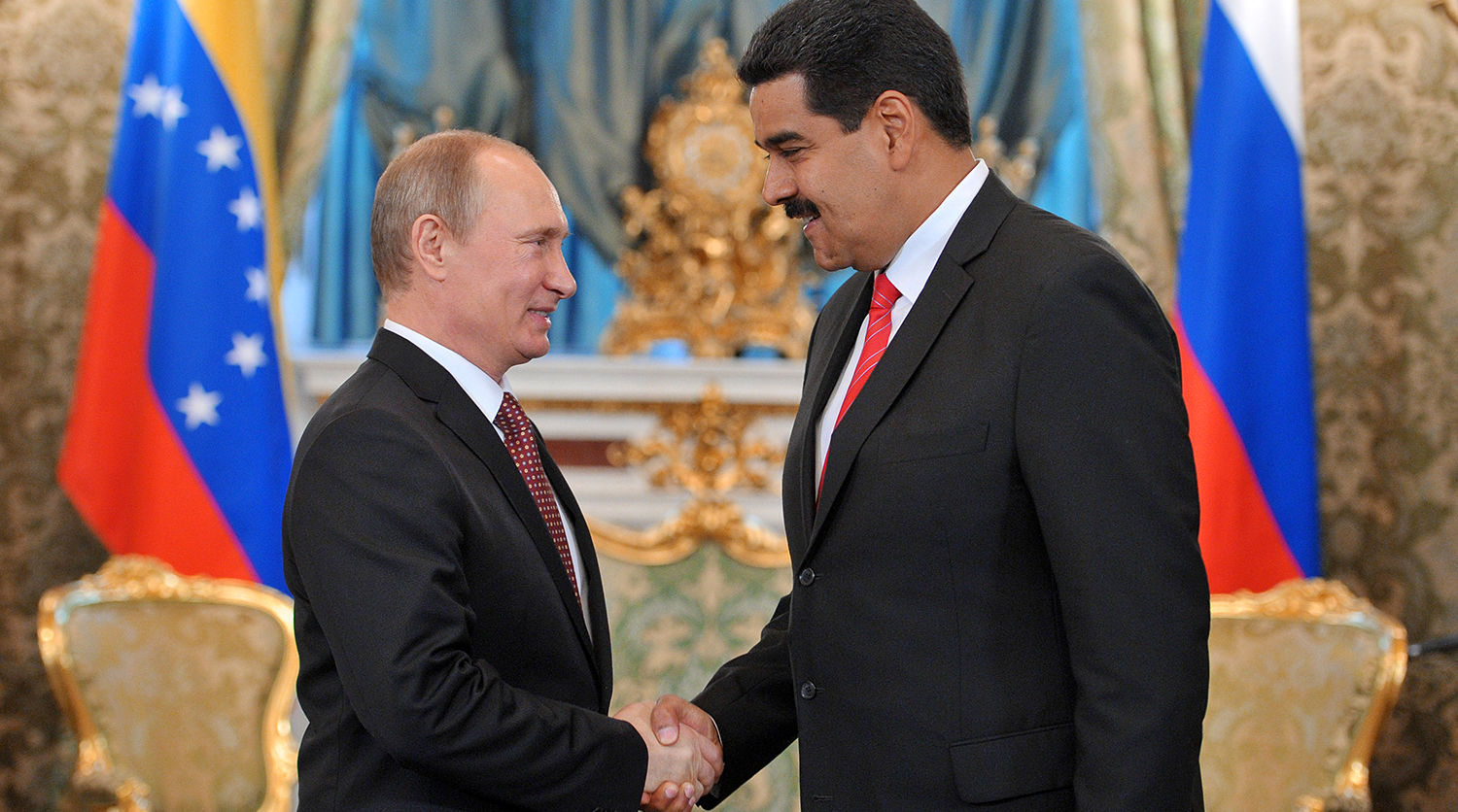 Путин передал Мадуро слова поддержи и солидарности