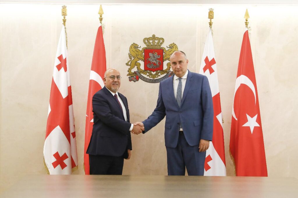 Министр обороны Грузии провел ознакомительную встречу с новым послом Турции