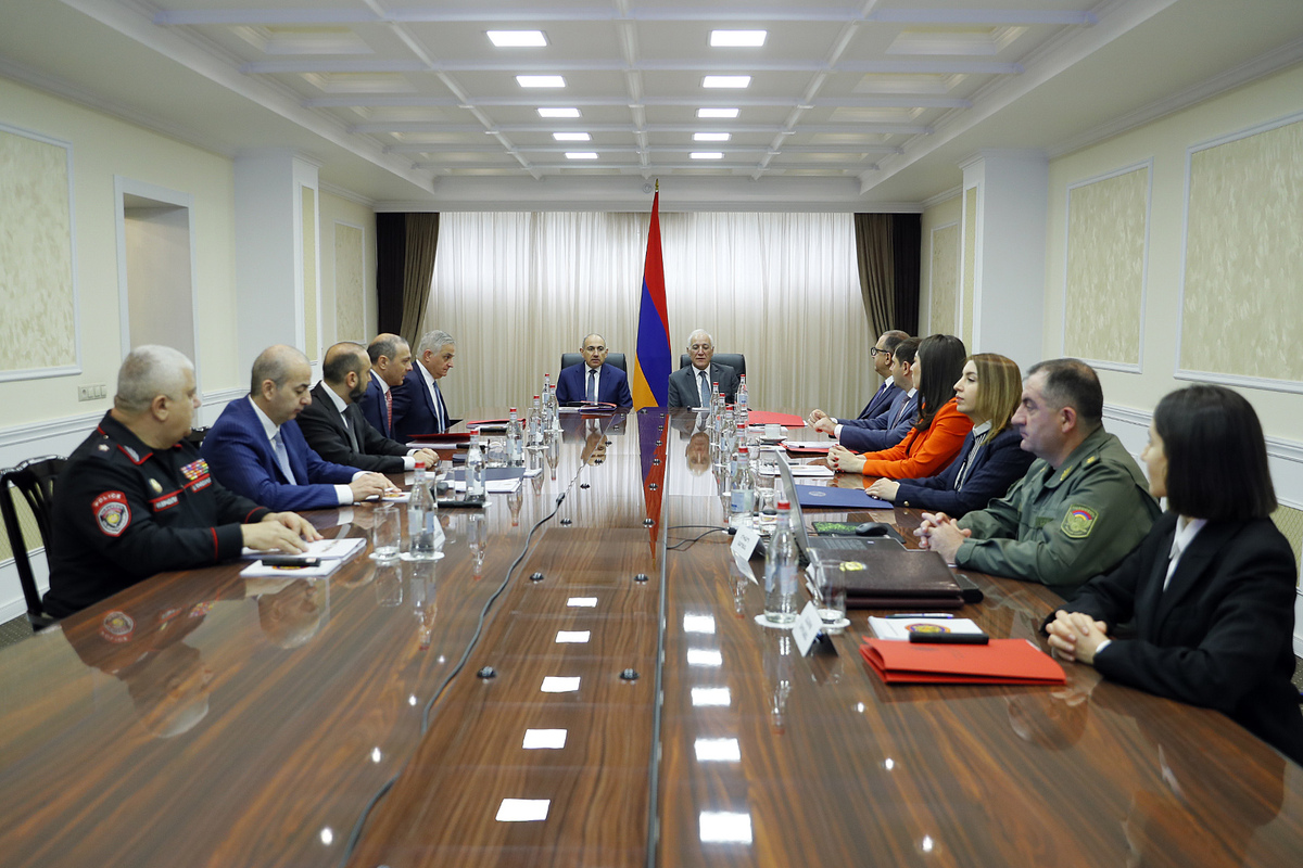 Под председательством Николa Пашиняна состоялось заседание Совета безопасности