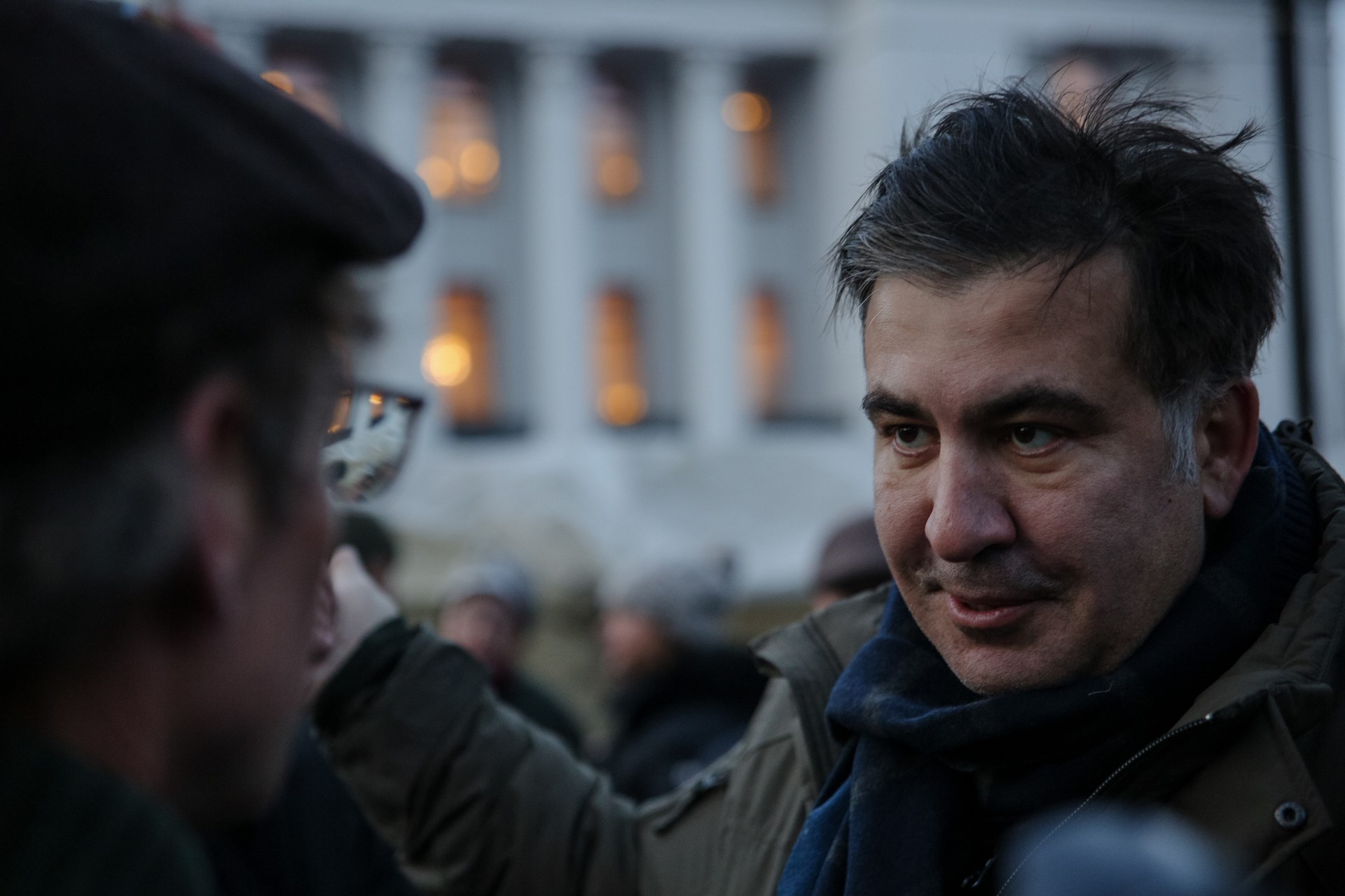 Саакашвили допросили в прокуратуре по делу о расстрелах на Майдане