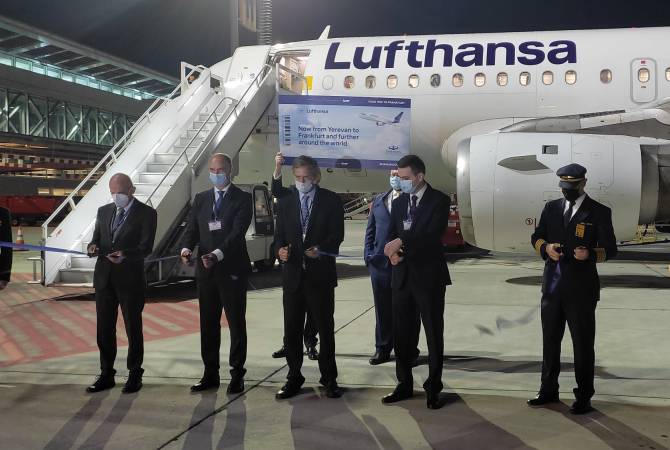 Կայացել է եվրոպական Lufthansa ավիաընկերության առաջին թռիչքը դեպի Հայաստան