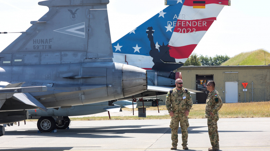 В Германии стартовали крупнейшие в истории НАТО учения Air Defender