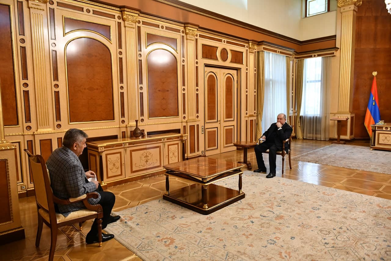 Президент Армении принял главу Союза армян России