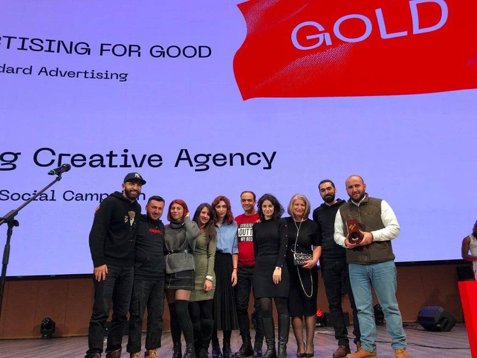 Red Apple գովազդի փառատոնում Doping Creative Agency-ն ՀՀ-ից նվաճել է գլխավոր մրցանակները