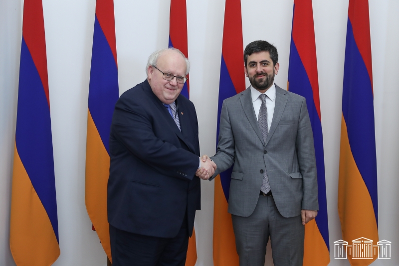 Ханданян и посол Польши в Армении обсудили размещение миссии наблюдателей ЕС в РА