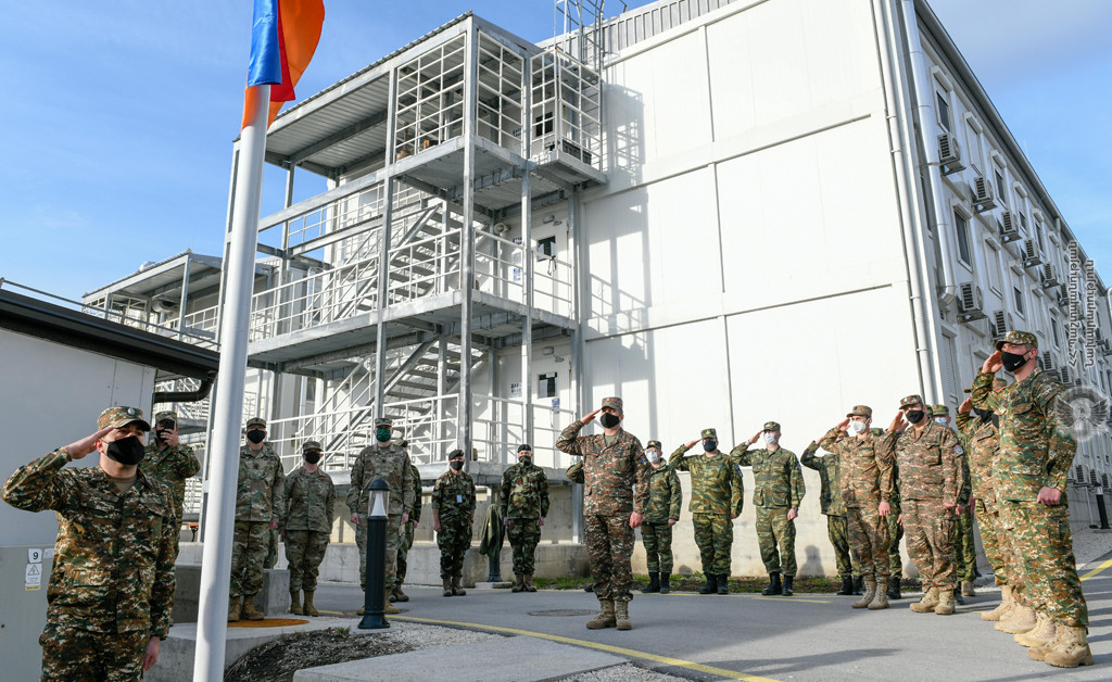 Армянским миротворцам в Косово передано новое здание