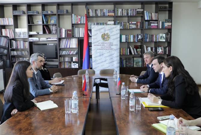 Обсуждены вопросы армяно-российского сотрудничества в сфере культуры