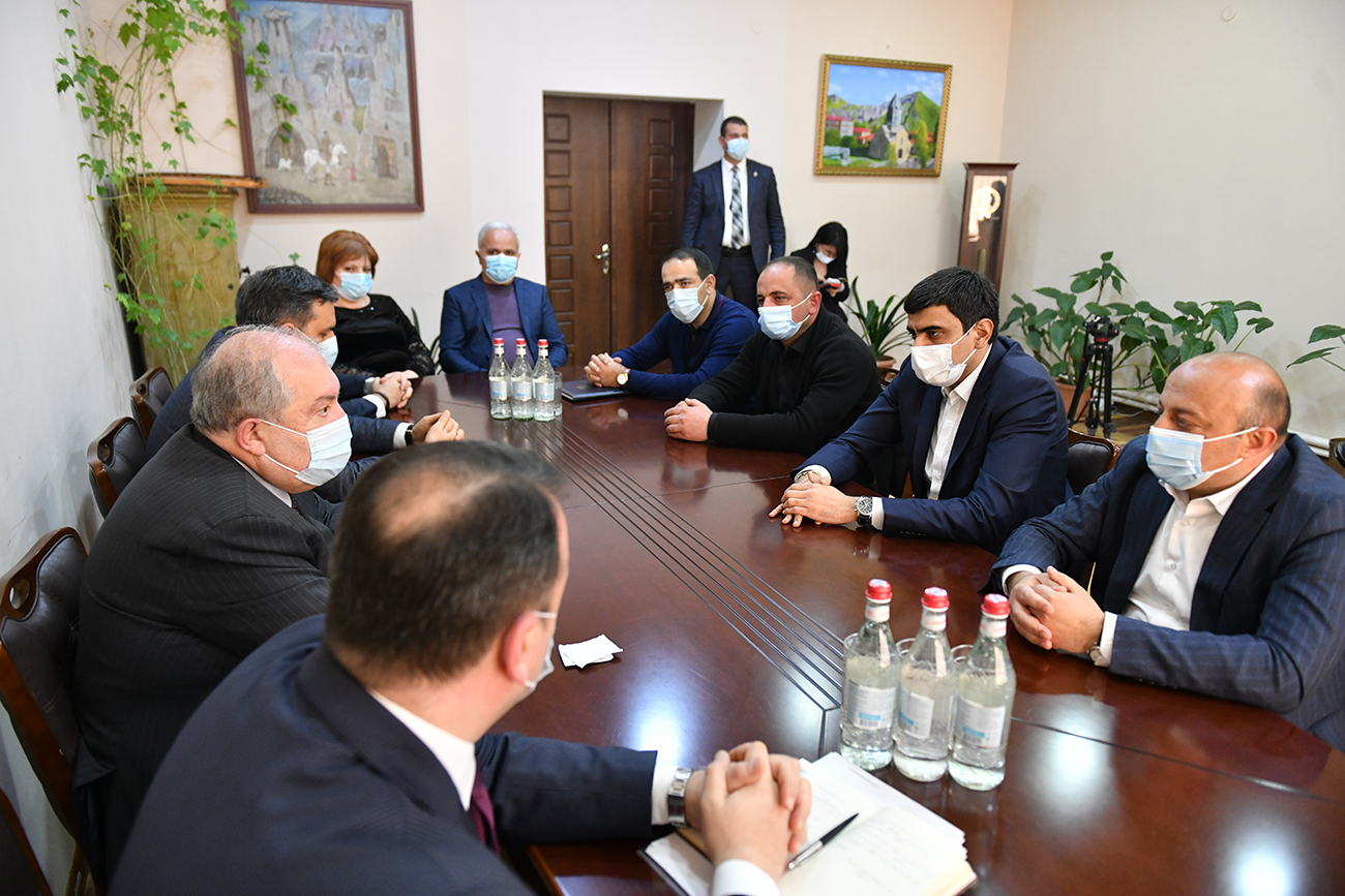 Хочу своими глазами увидеть то, о чём слышу: президент Армен Саркисян в Горисе