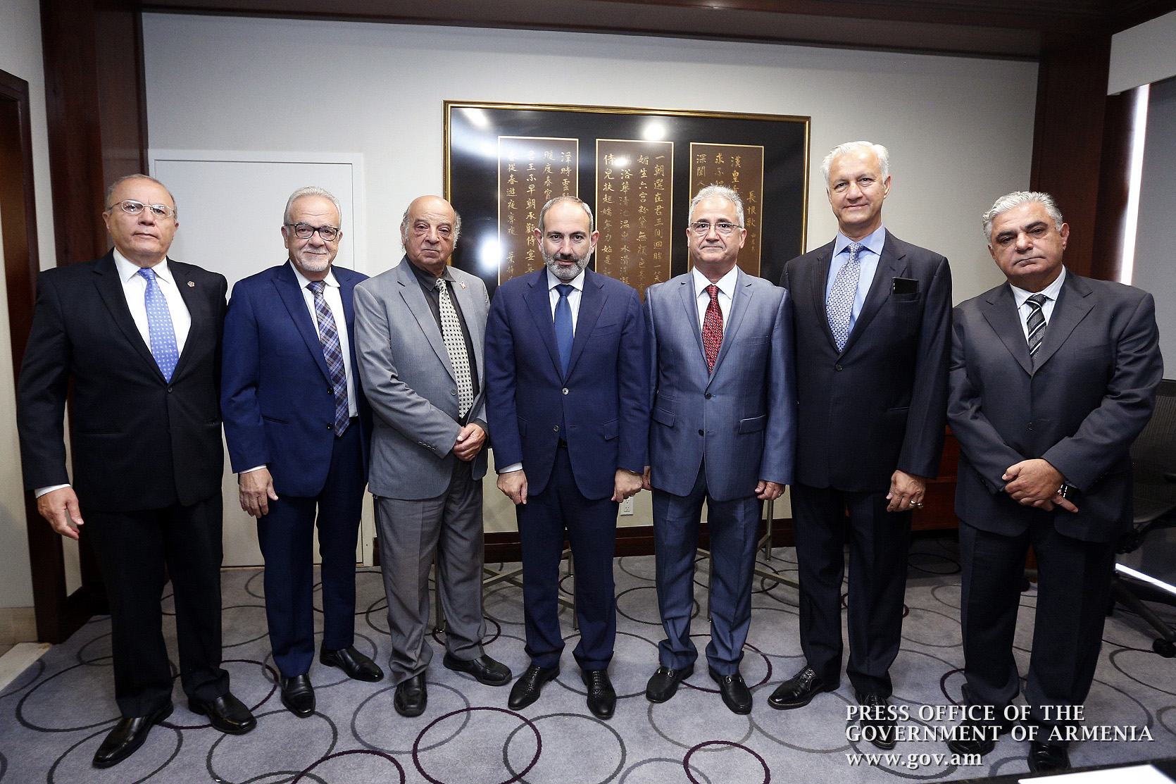 Никол Пашинян встретился в США с главами армянских партий