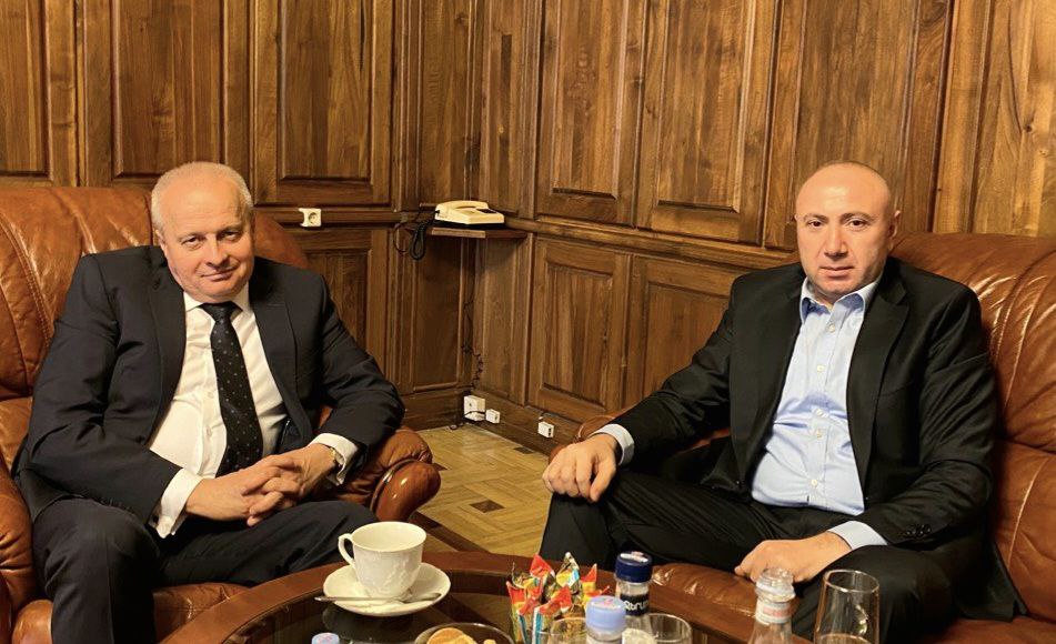 Теванян и Копыркин обсудили вопросы региональных развитий