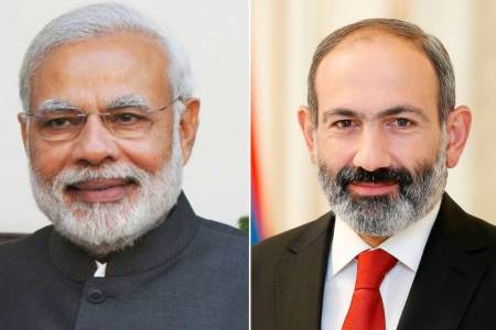 Пашинян и Моди обсудили важность дальнейшего развития сотрудничества между двумя странами