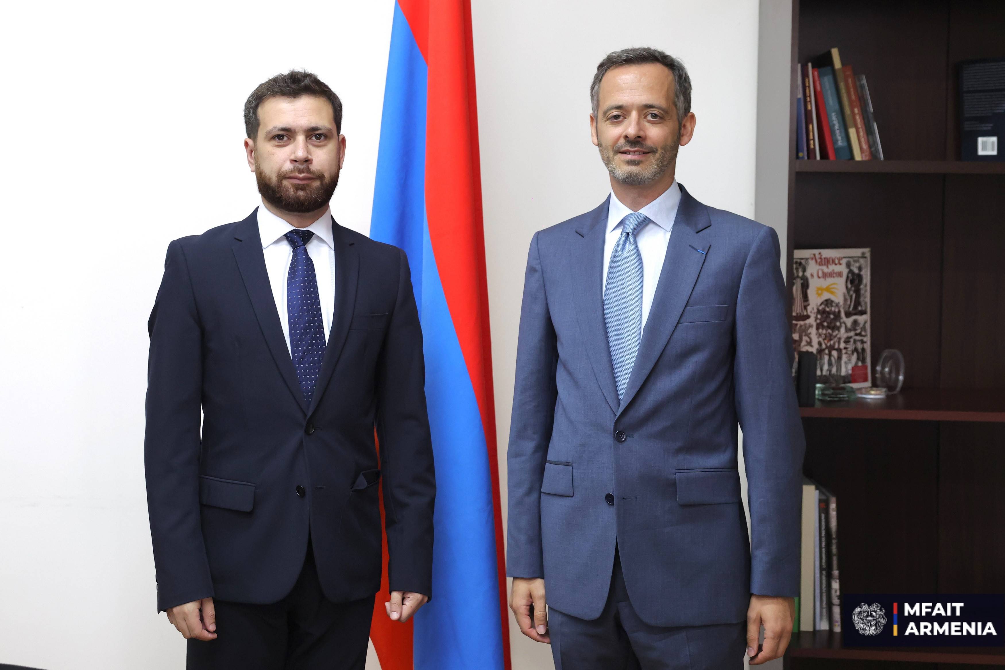 Ֆրանսիայի նորանշանակ դեսպանն իր հավատարմագրերն է հանձնել
