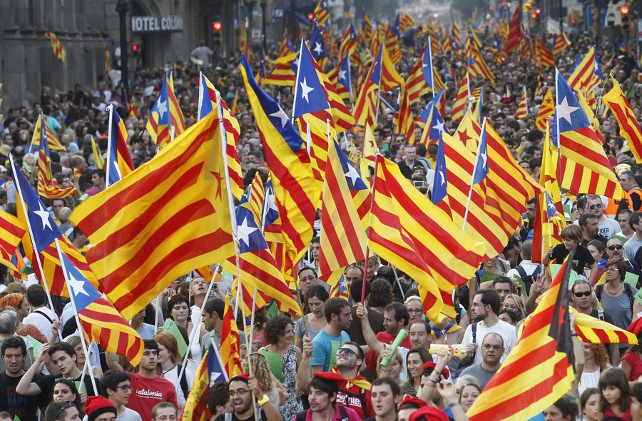 Из Каталонии уходят сотни компаний