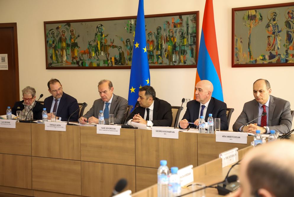 Состоялось первое заседание Диалога высокого уровня между ЕС и Арменией 