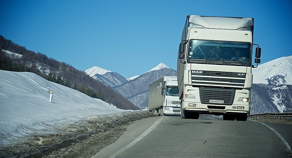 Грузия откроет транзит в Россию иранских товаров на армянских грузовиках