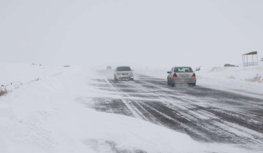 Սպիտակի ոլորաններում բուք է