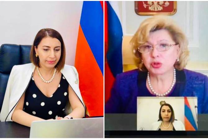 Омбудсмены Армении и России обсудили вопросы взаимодействия