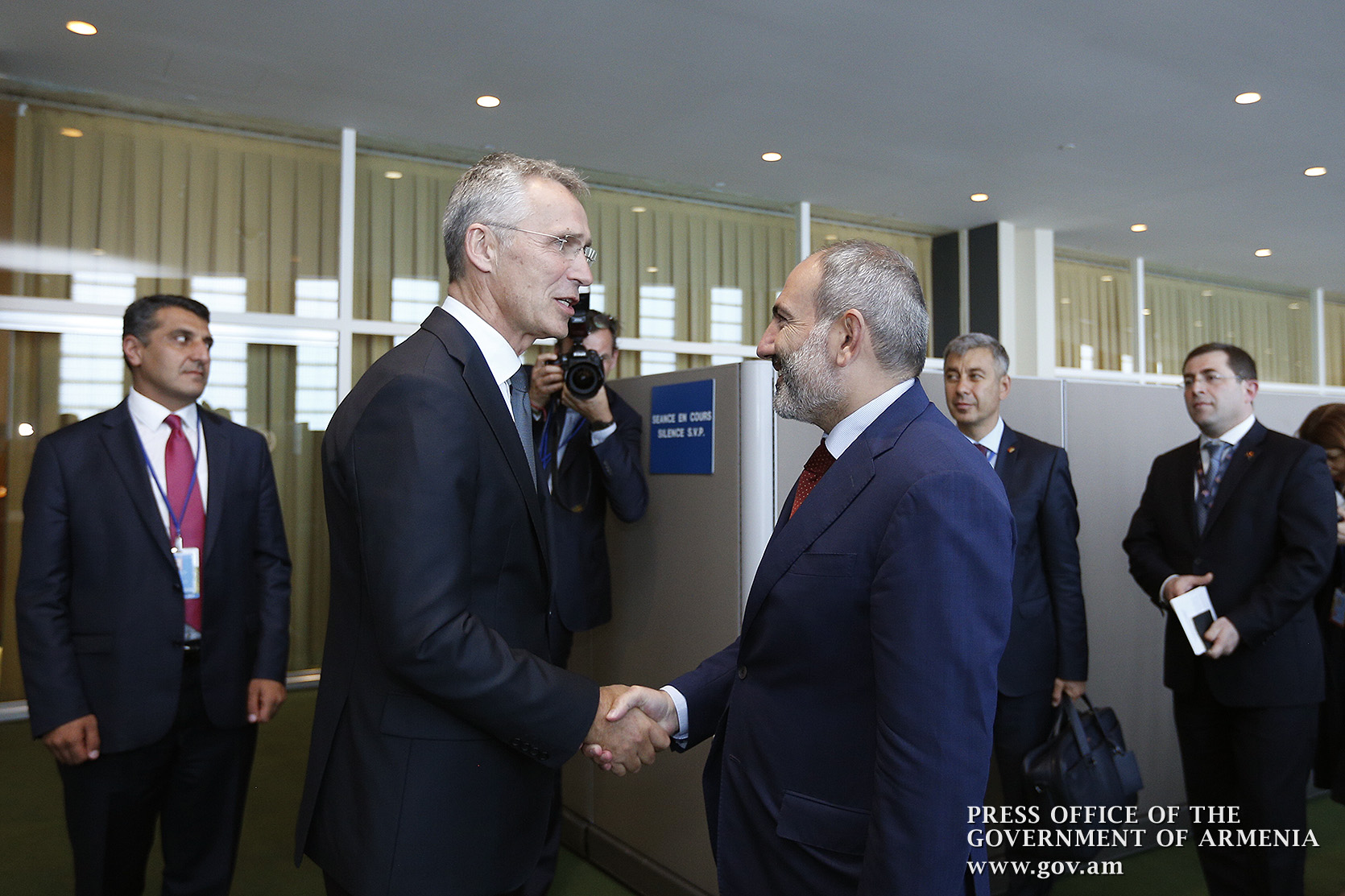 Никол Пашинян и Йенс Столтенберг обсудили вопросы партнерства Армения – НАТО  