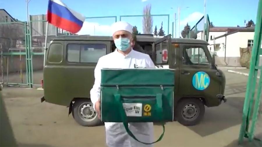 Для российских миротворцев в Карабах доставлено около 2 тысяч доз вакцины «Спутник-V»  
