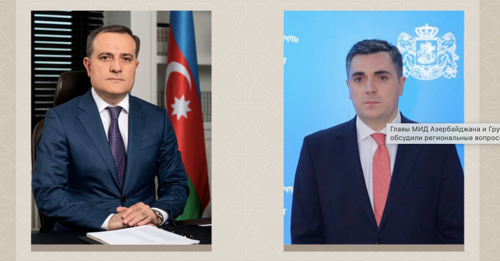 Главы МИД Азербайджана и Грузии обсудили региональные вопросы