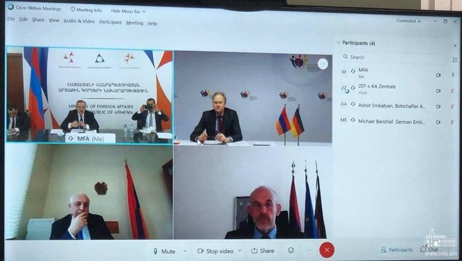 Состоялись политические консультации между МИД Армении и Германии