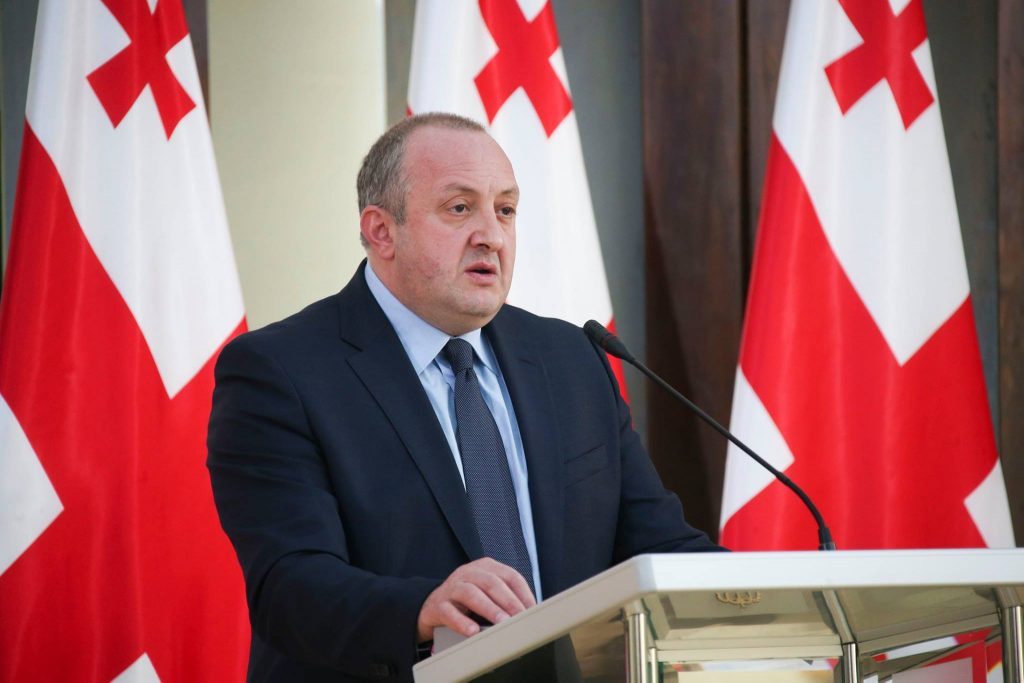 Президент Грузии заявил, что страна продолжит курс на интеграцию в НАТО и Евросоюз 