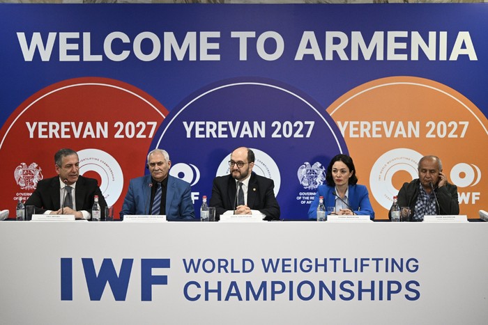 Ծանրամարտի աշխարհի 2027 թ. առաջնությունը կանցկացվի Հայաստանում